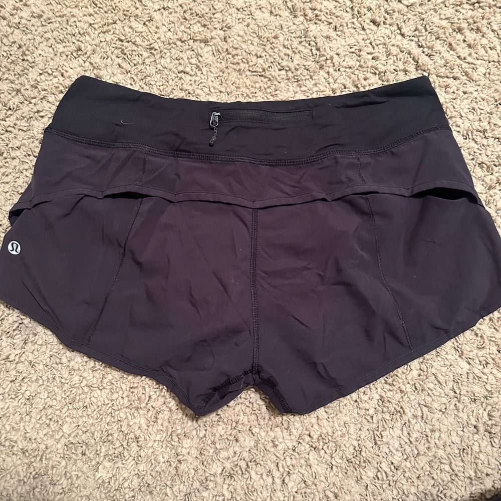 lululemon athletica Black Athletic Shorts
